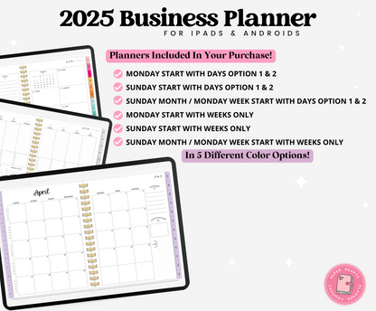 2025 Business Planner