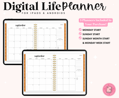 2025 Seasonal ULTIMATE Life Planner With Weeks & Days