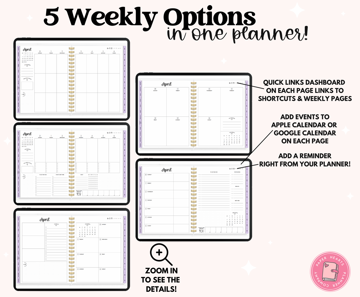 2025 Seasonal ULTIMATE Life Planner With Weeks & Days