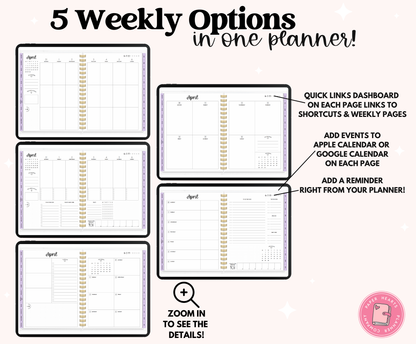 2025 Seasonal ULTIMATE Life Planner With Weeks & Days