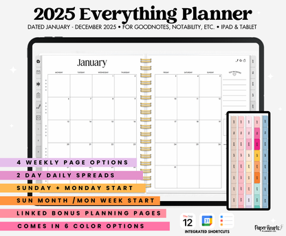 2025 Everything Planner