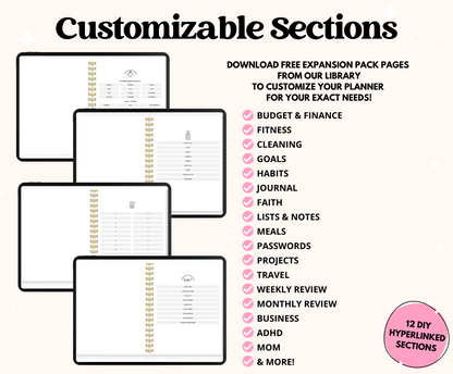 2025 Neutral Life Planner With Weeks Only