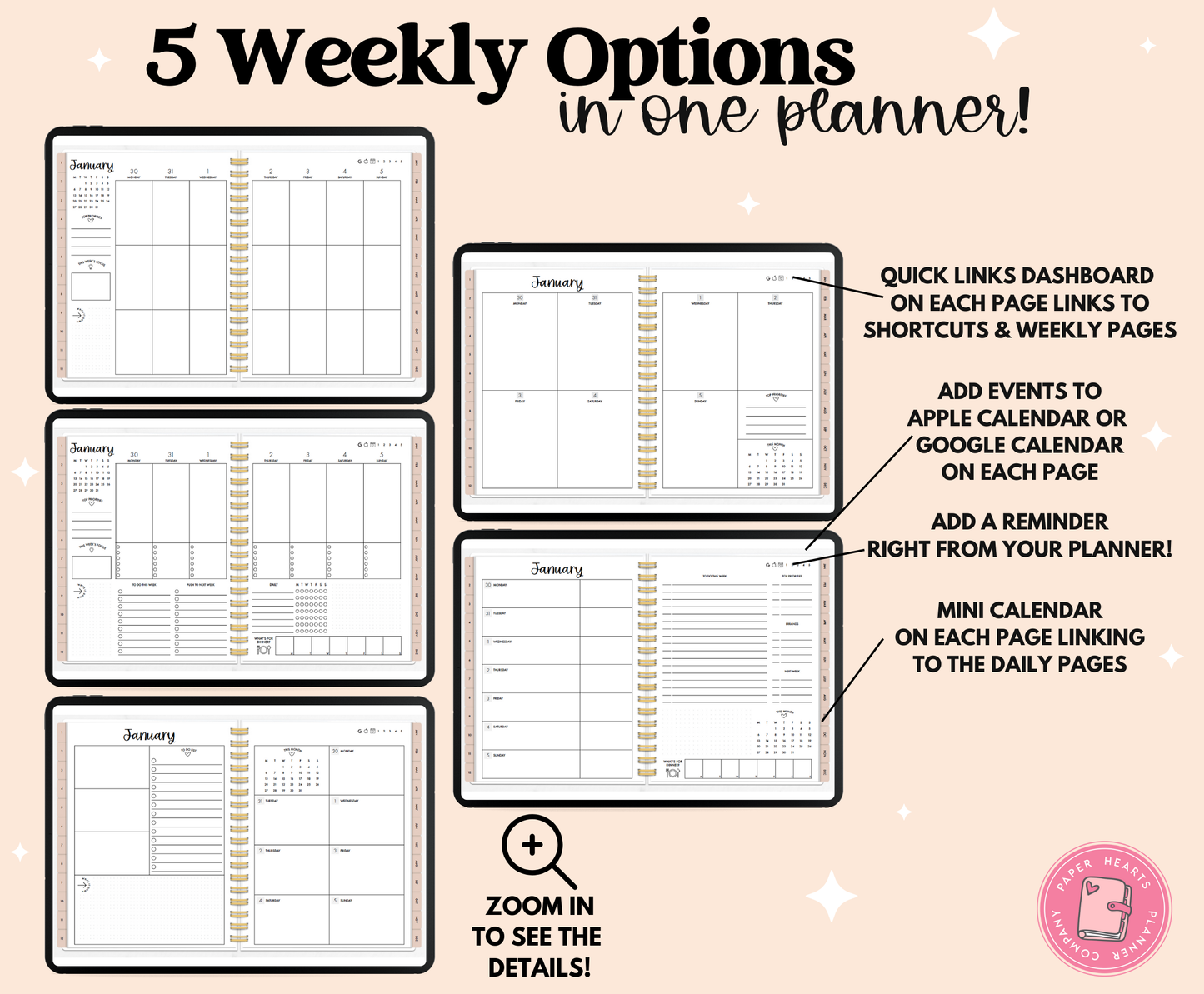 2025 Neutral Life Planner With Weeks & Days