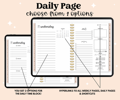 2025 Neutral Life Planner With Weeks & Days