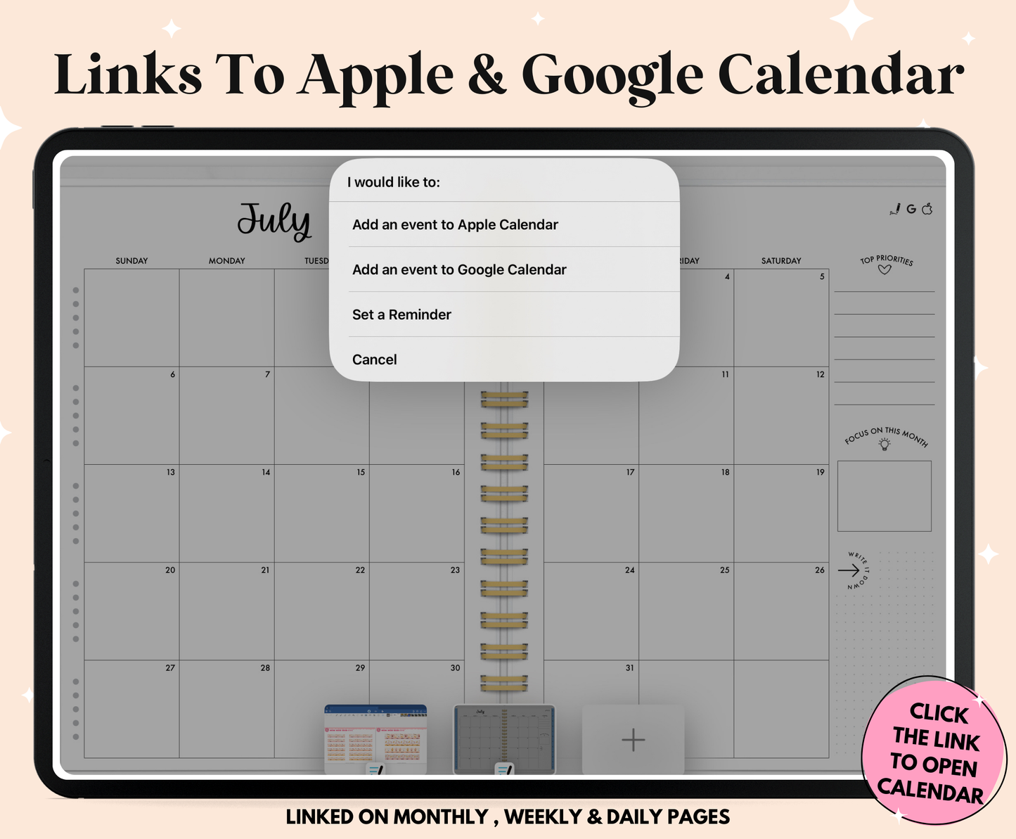 2025 Neutral Life Planner With Weeks & Days