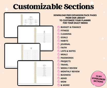 2025 Neutral Life Planner With Weeks & Days