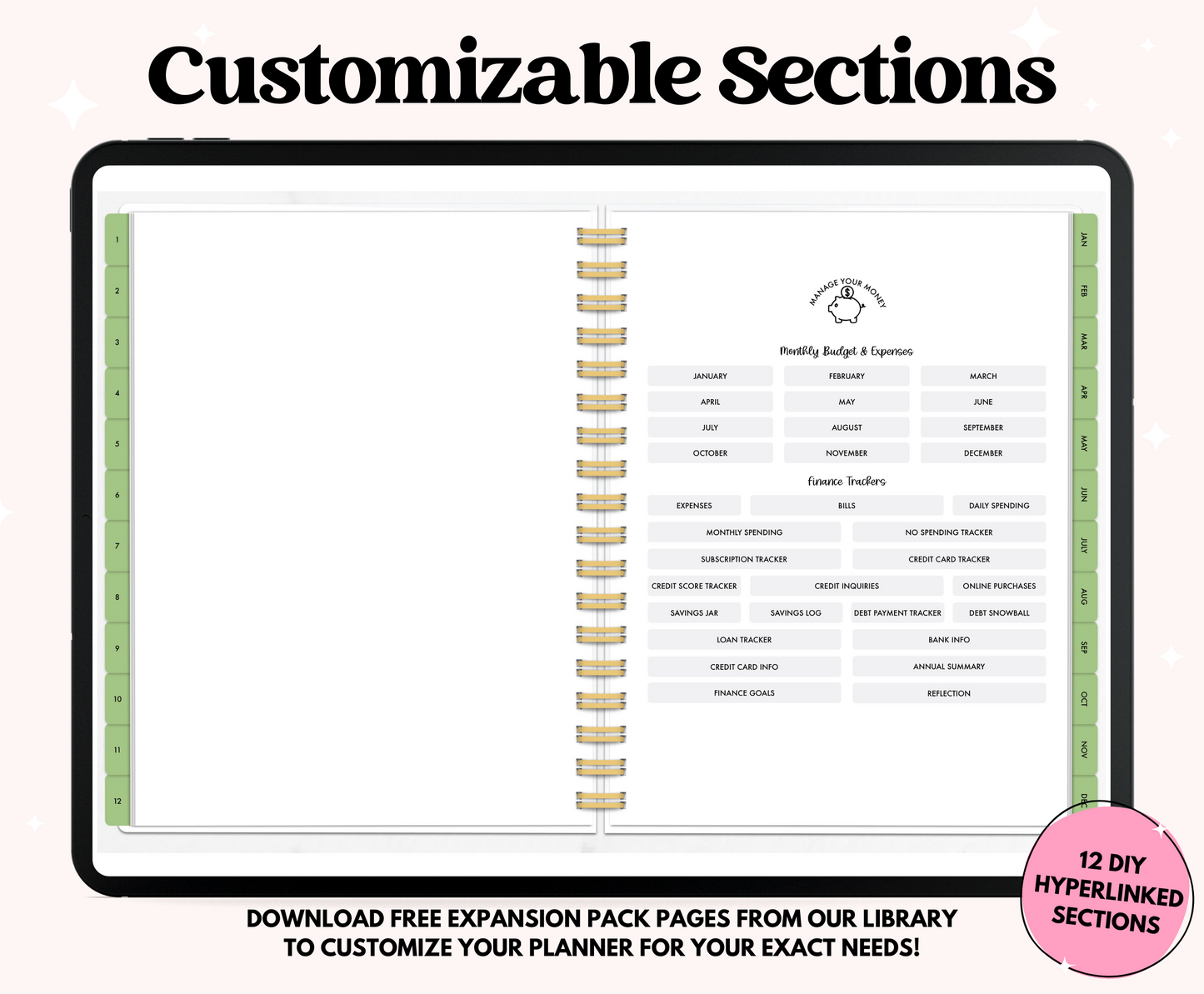 2025 Seasonal Life Planner With Weeks Only