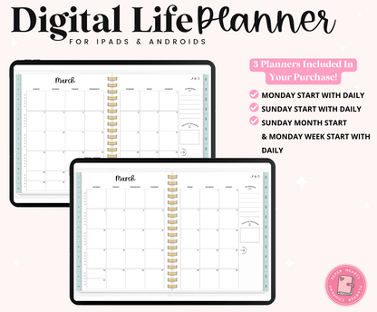 2025 Seasonal Life Planner With Weeks & Days