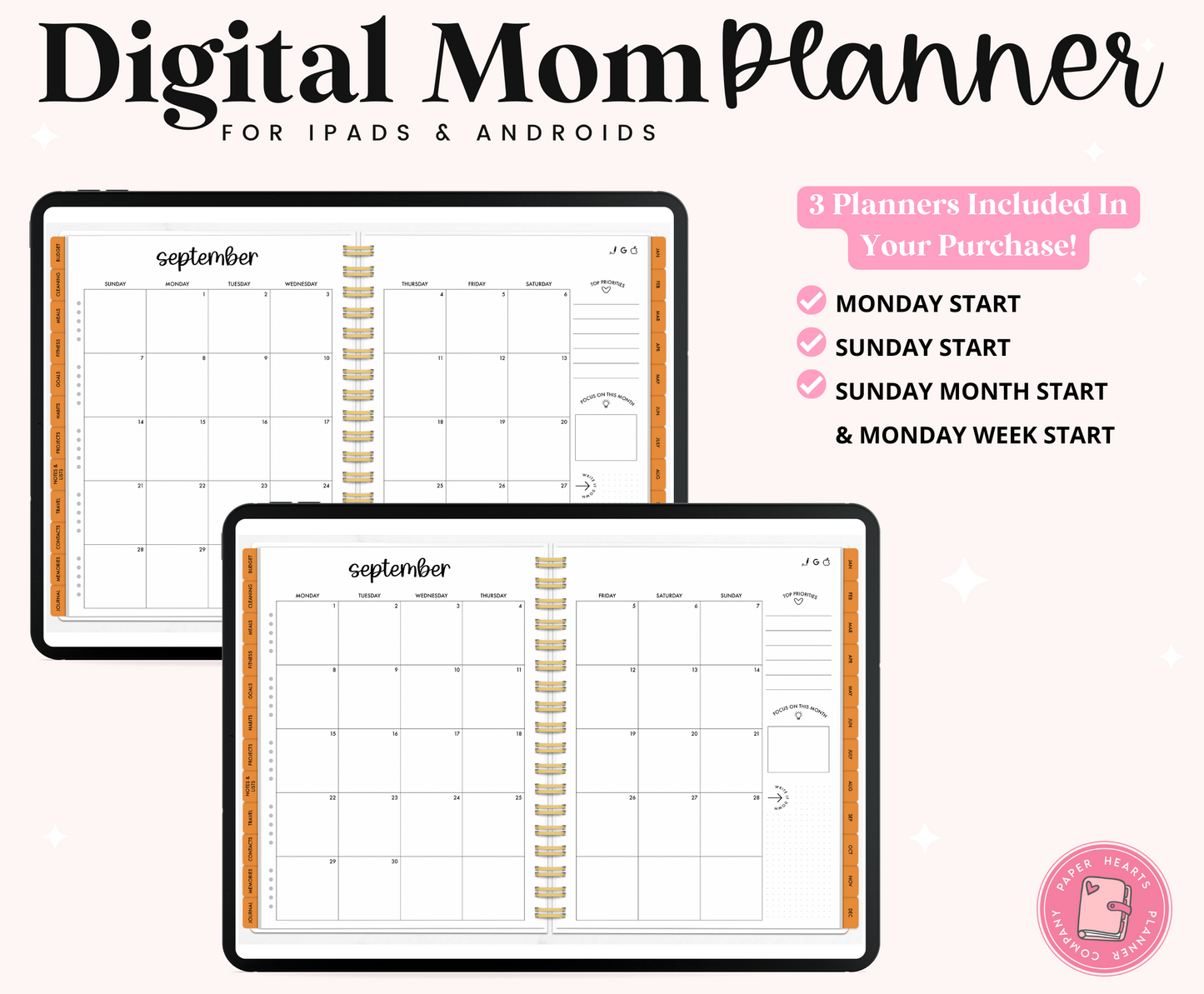 2025 Seasonal Mom Planner