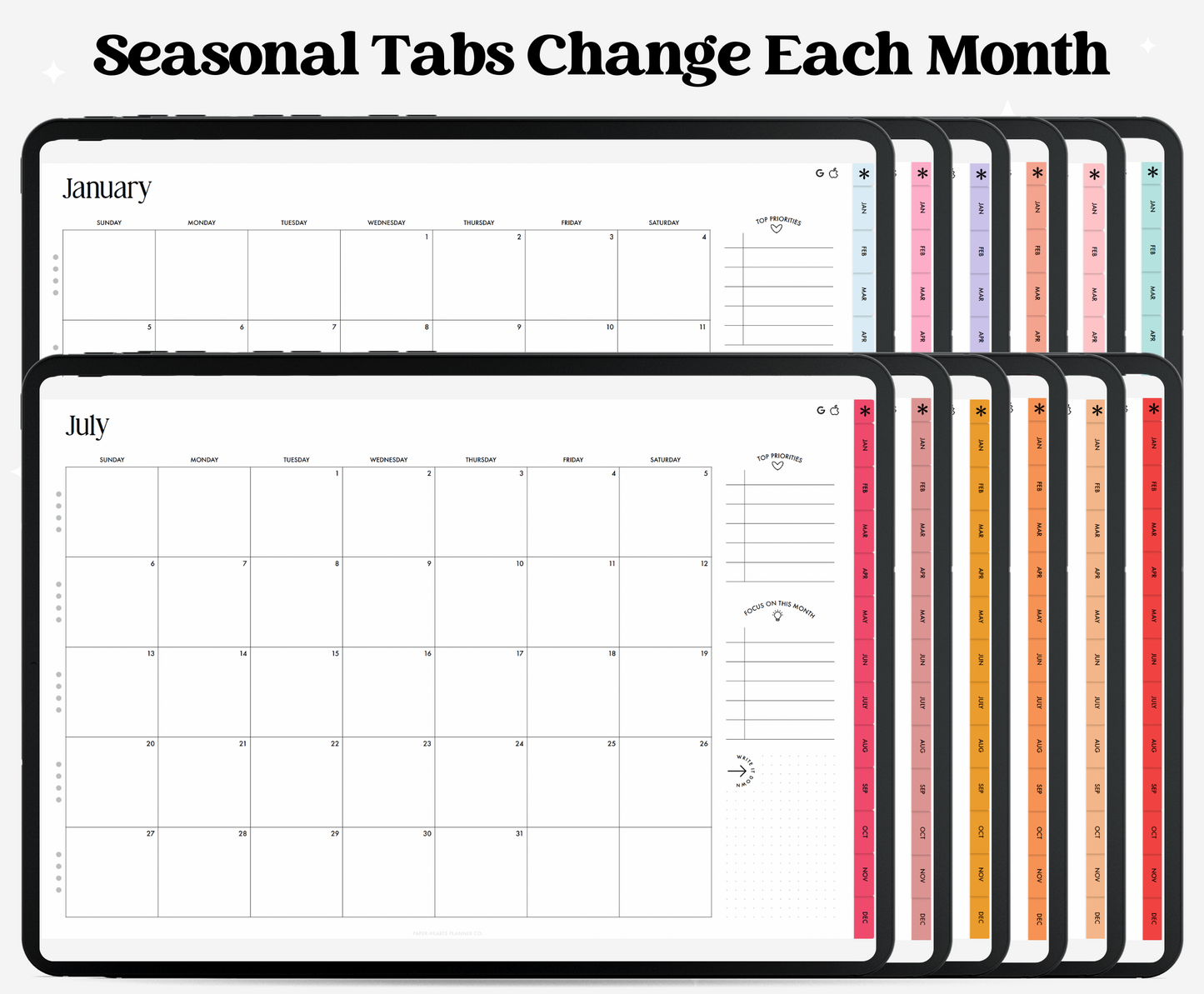 2025 Ultimate Life Planner With No Coils