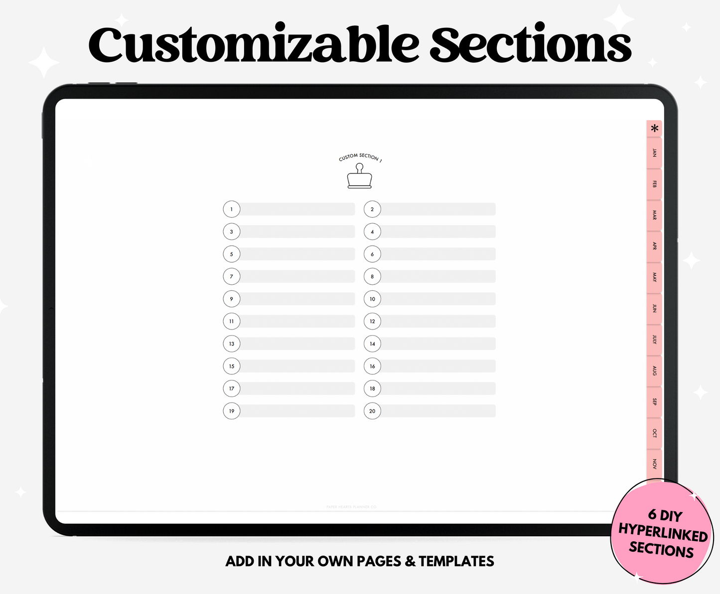 2025 Ultimate Life Planner With No Coils