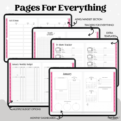 2026 Everything Planner Book Fold