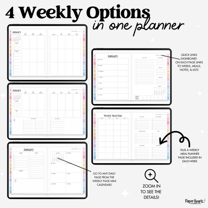 2026 Everything Planner Book Fold