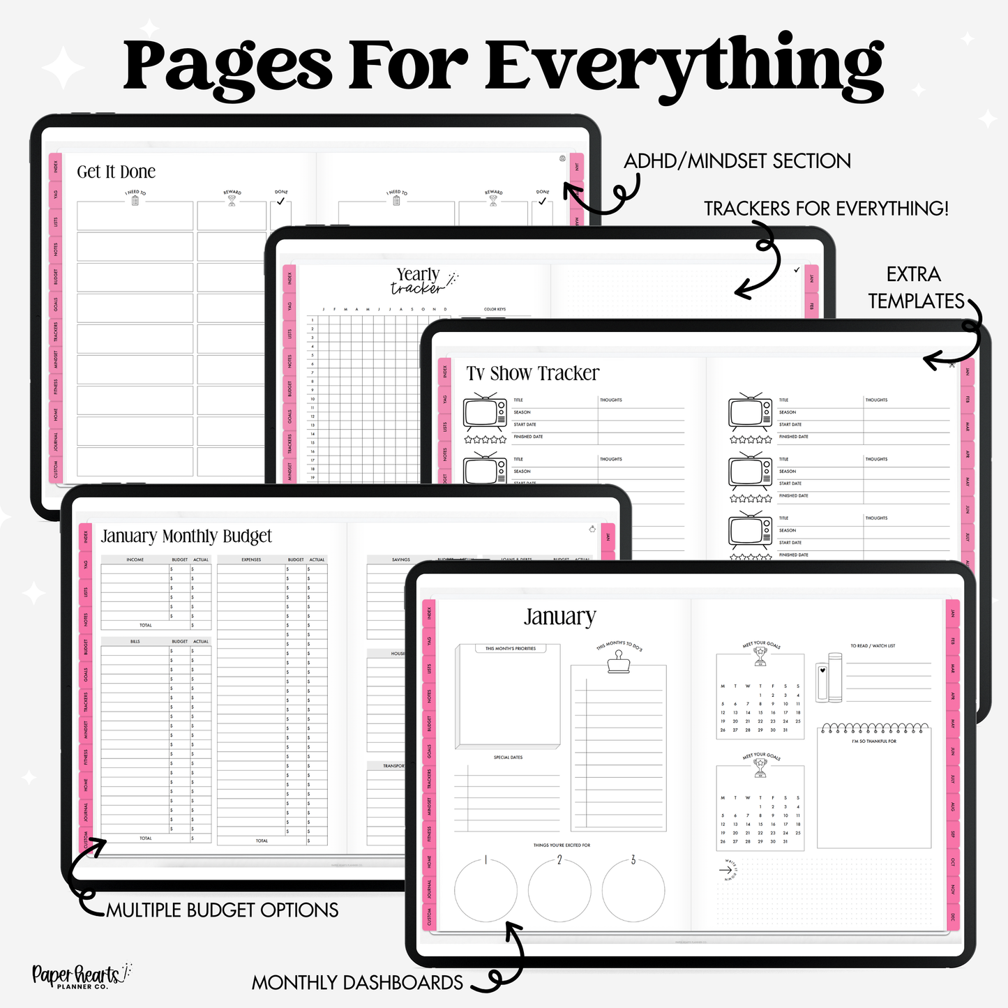 2026 Everything Planner Book Fold