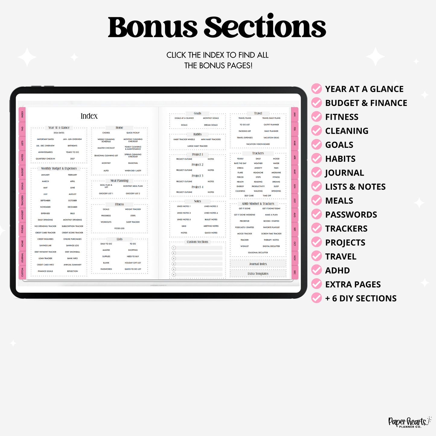2026 Everything Planner Book Fold