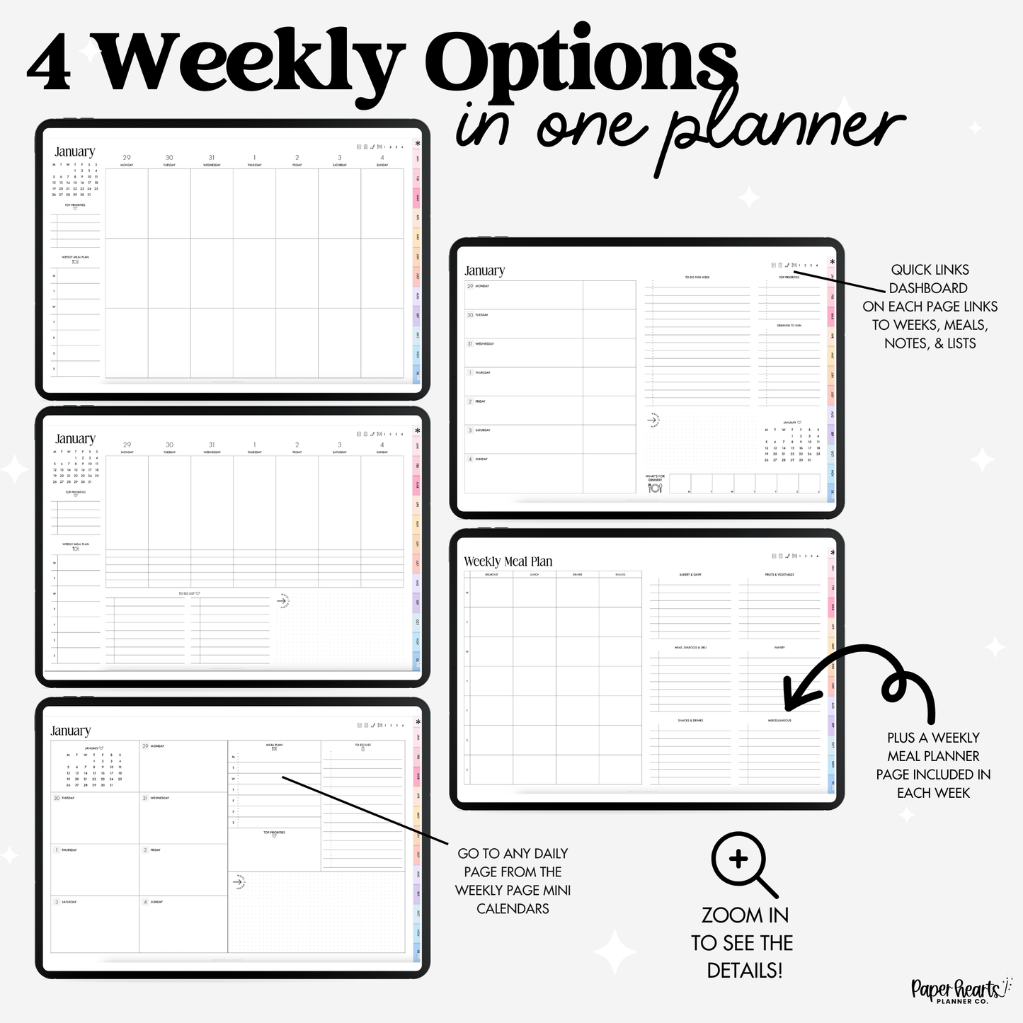 2026 Everything Planner No Coils