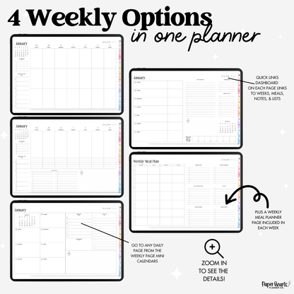 2026 Everything Planner No Coils