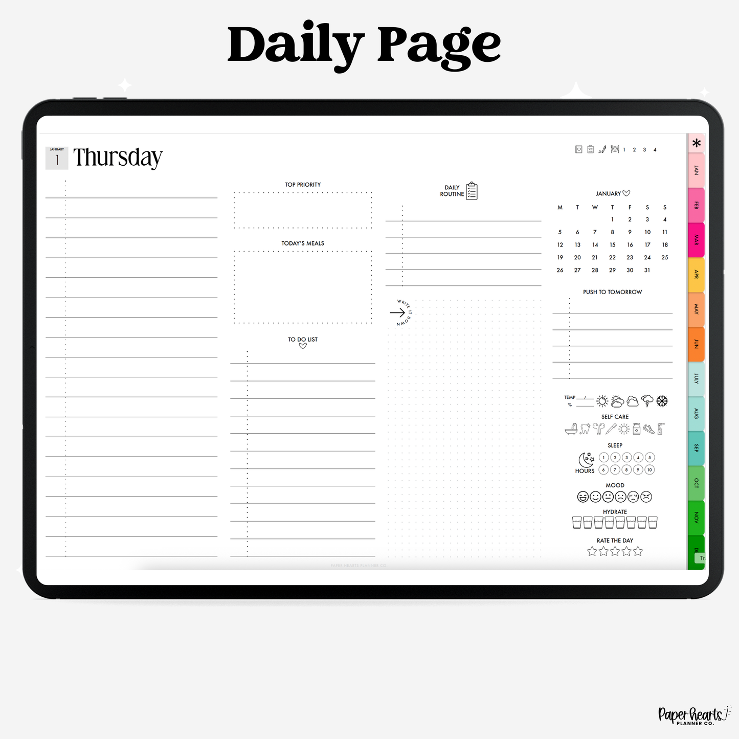 2026 Everything Planner No Coils