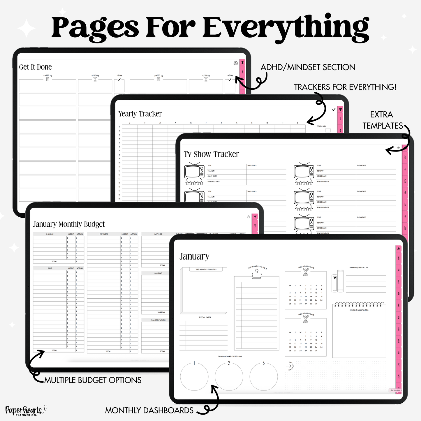 2026 Everything Planner No Coils