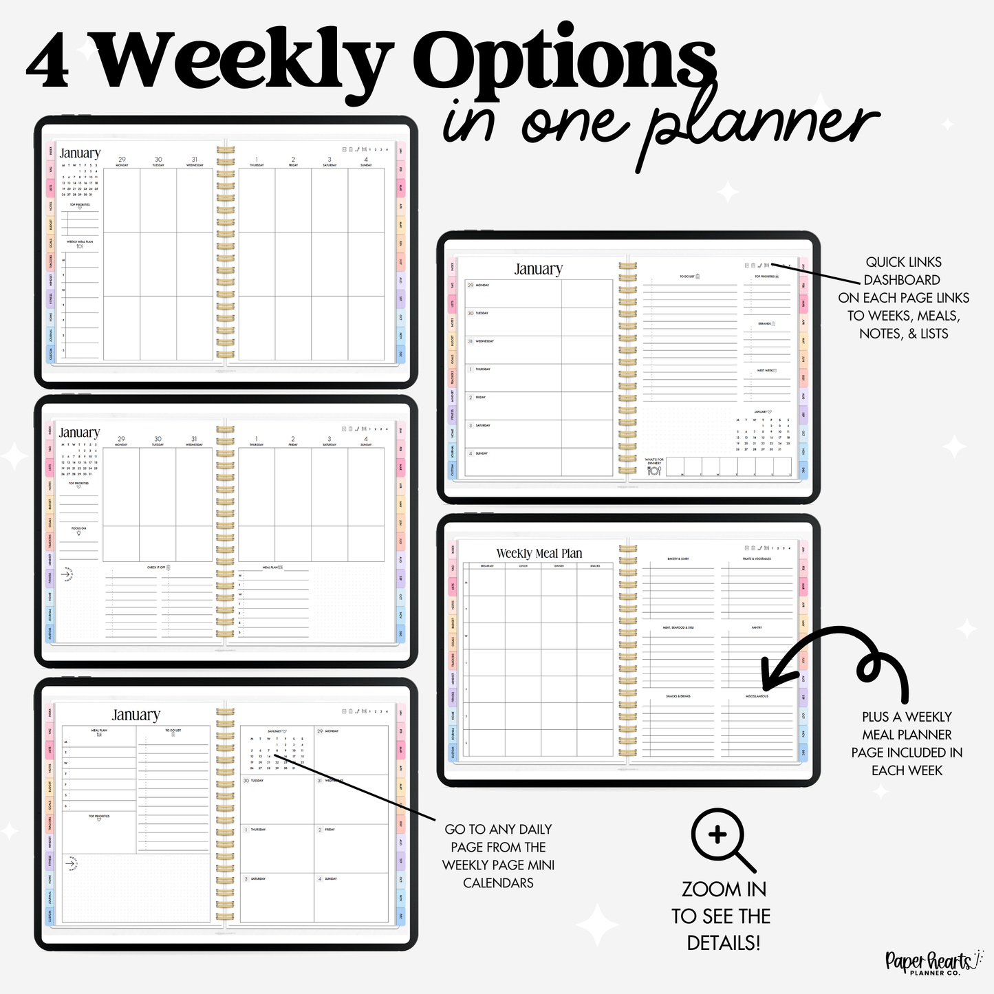 2026 Everything Planner With Coils