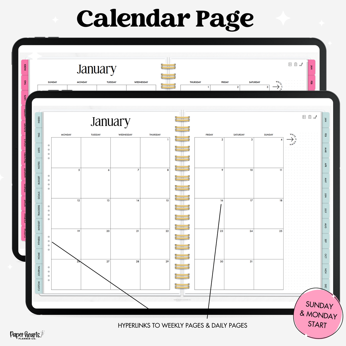 2026 Everything Planner With Coils