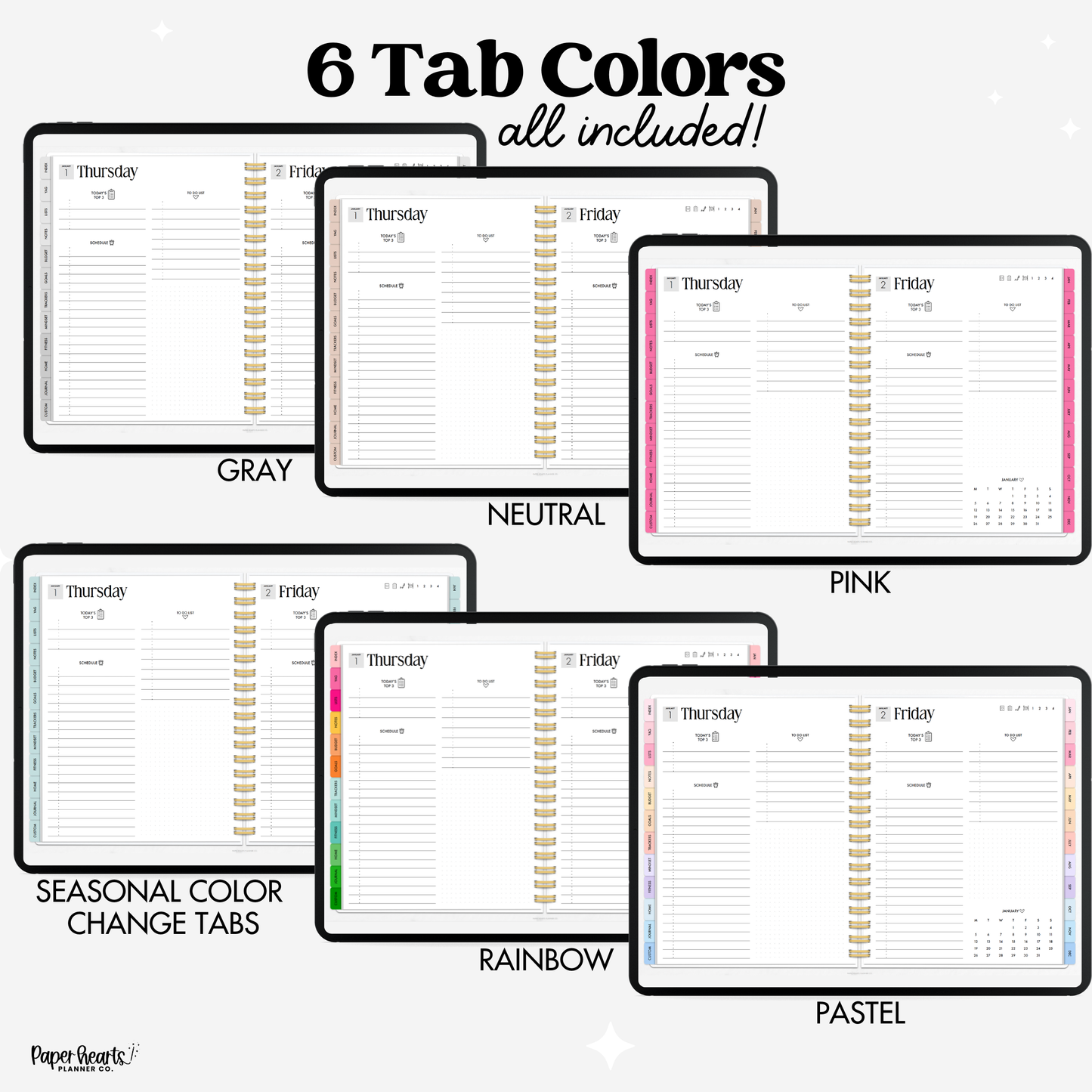 2026 Everything Planner With Coils