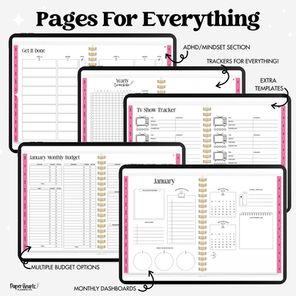 2026 Everything Planner MONTH ONLY