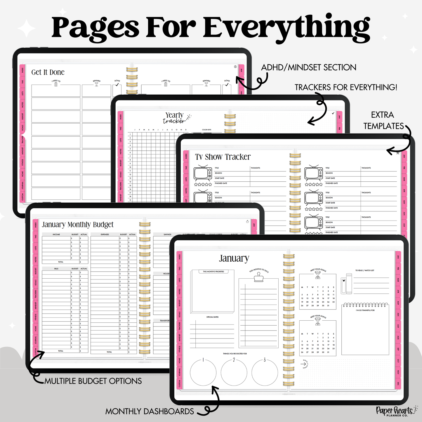 2026 Everything Planner With Coils