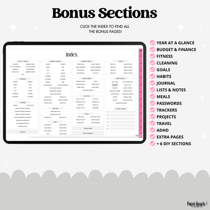 2026 Everything Planner No Coils