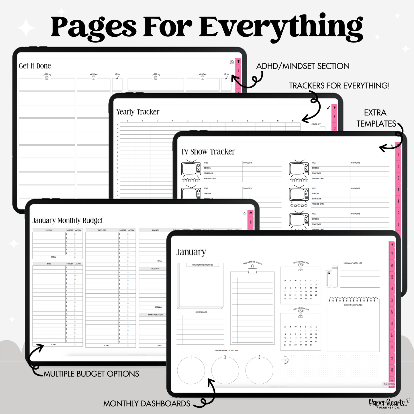 2026 Everything Planner No Coils