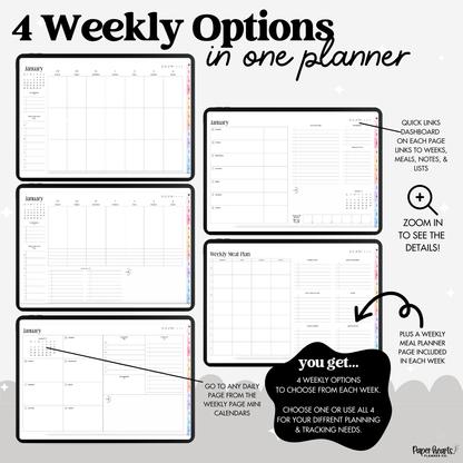 2026 Everything Planner No Coils