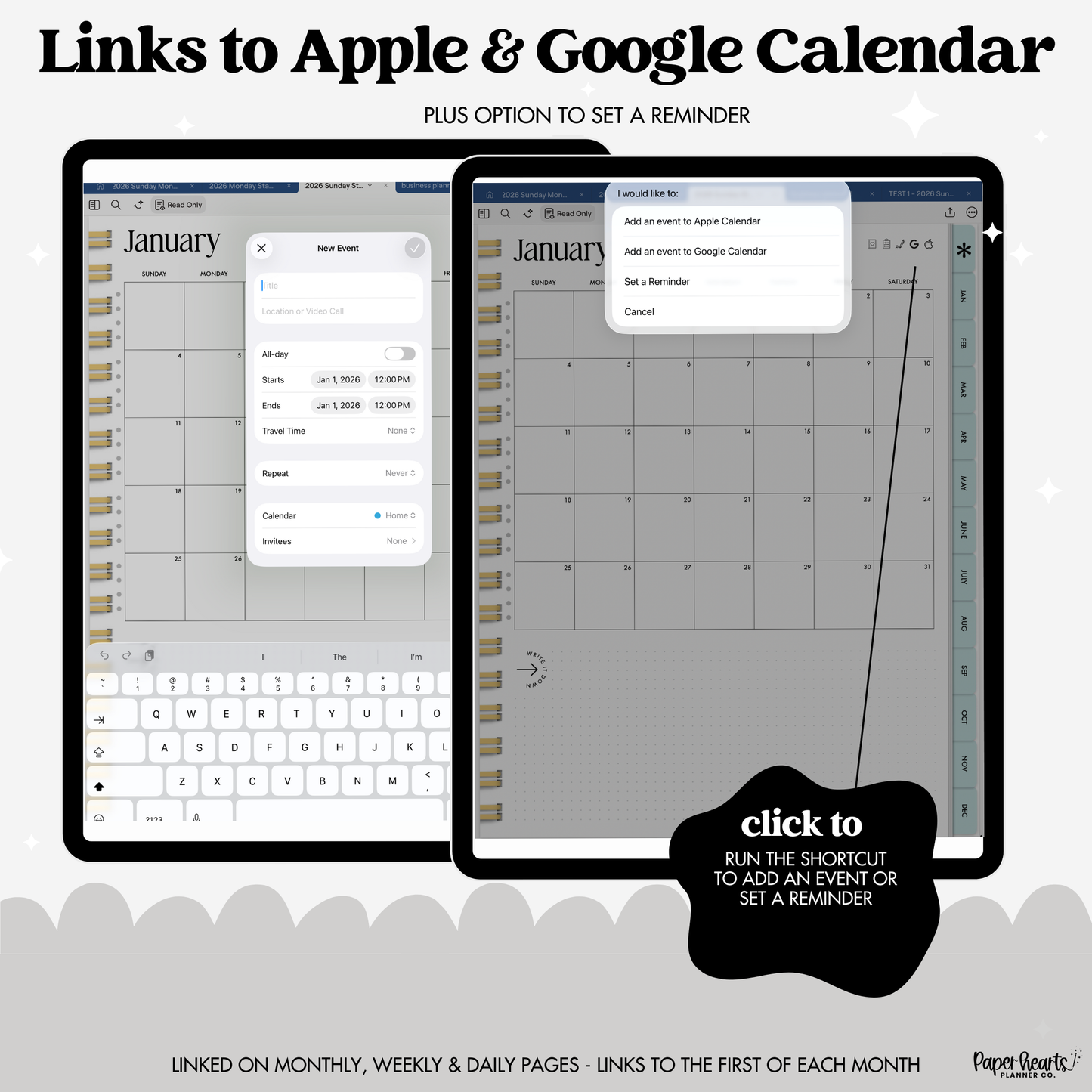 2026 Portrait Everything Planner