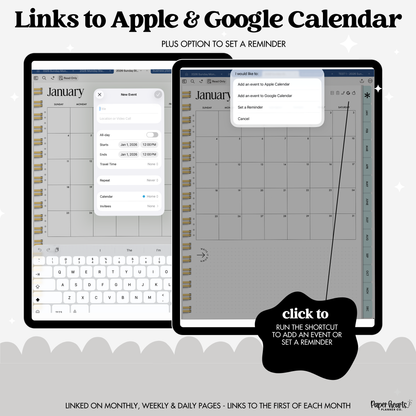 2026 Portrait Everything Planner