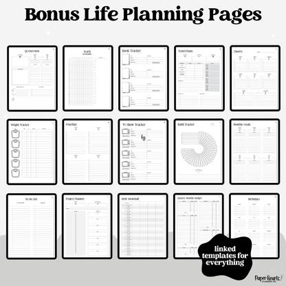 2026 Portrait Everything Planner