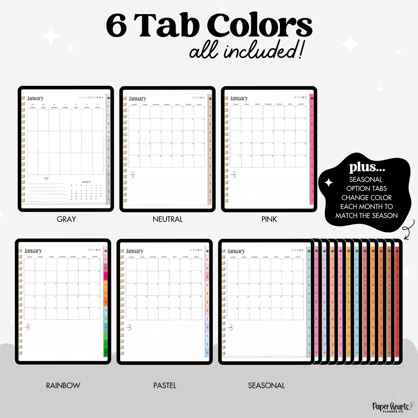 2026 Portrait Everything Planner