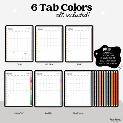 2026 Portrait Everything Planner