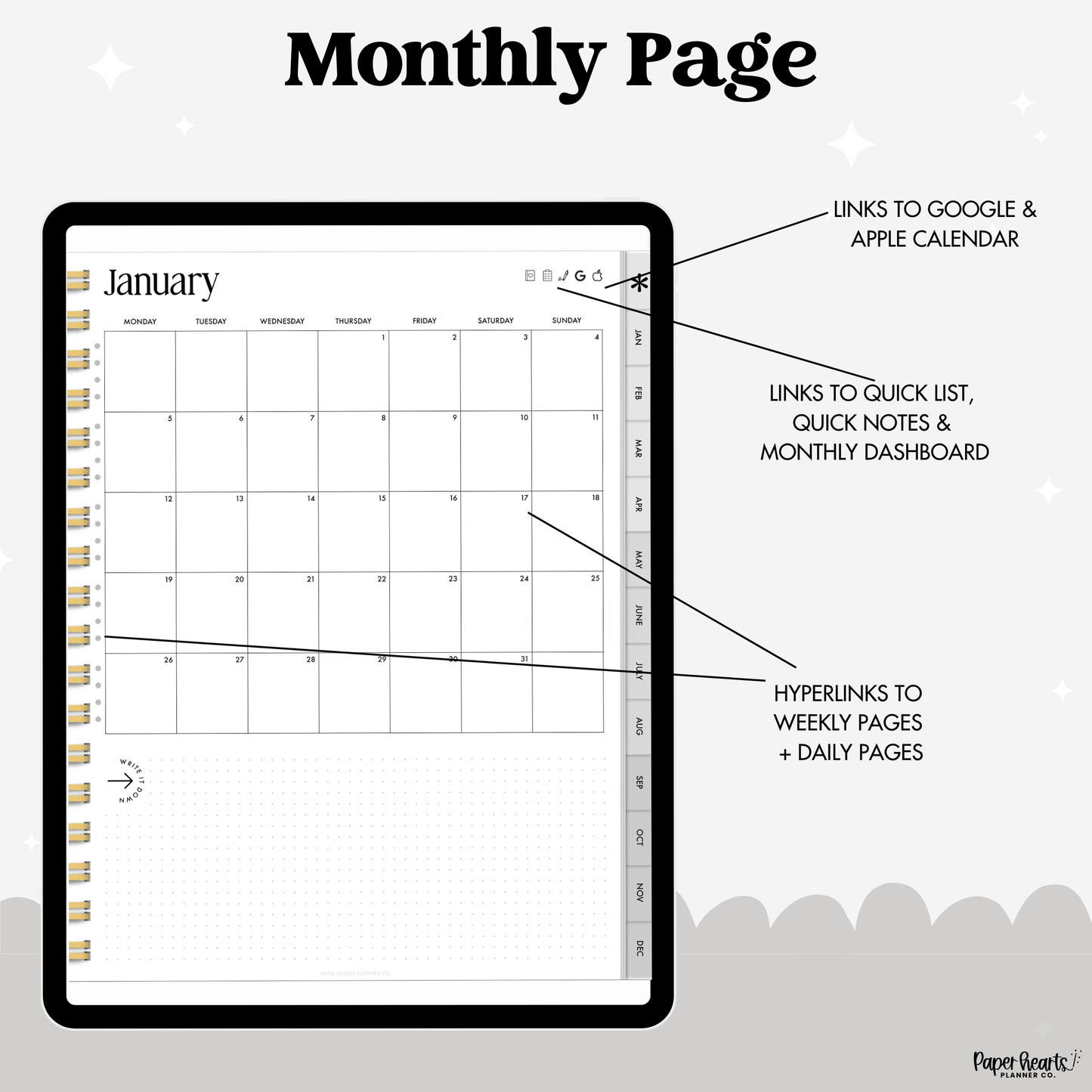2026 Portrait Everything Planner