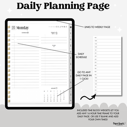 2026 Portrait Everything Planner