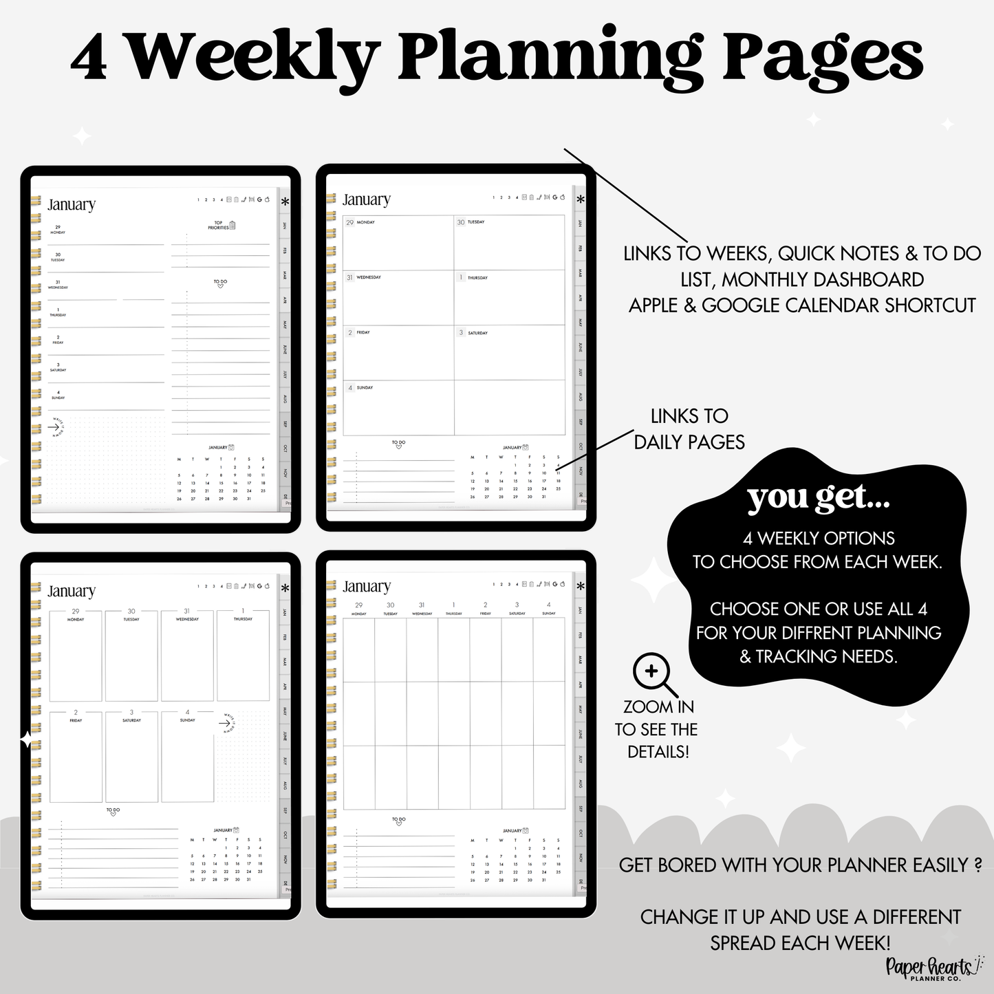 2026 Portrait Everything Planner