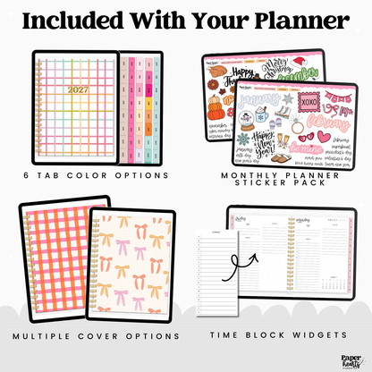 2027 Everything Planner With Coils