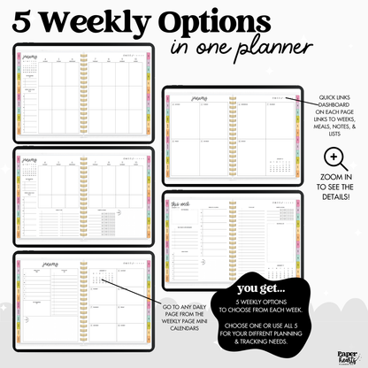 2027 Everything Planner With Coils