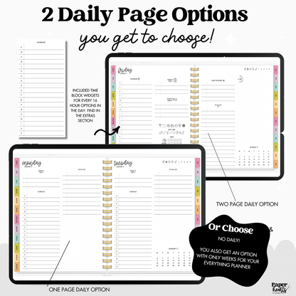 2027 Everything Planner With Coils