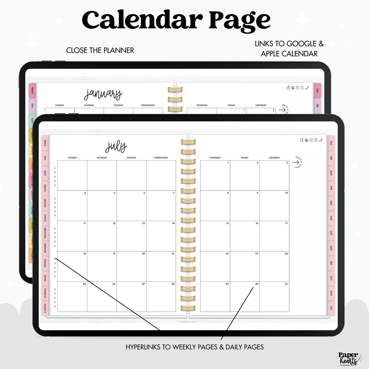 2027 Everything Planner With Coils