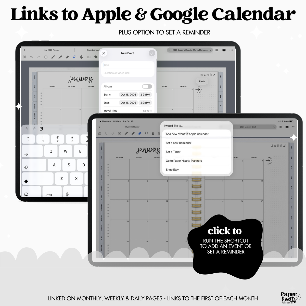 2027 Everything Planner With Coils