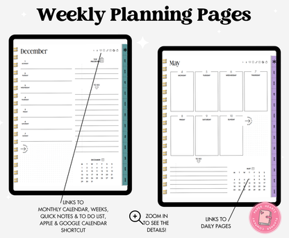 25-26 Midyear Seasonal Portrait Everything Planner