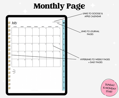 25-26 Midyear Seasonal Portrait Everything Planner