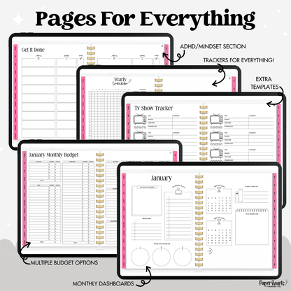 26 - 27 Everything Planner With Coils