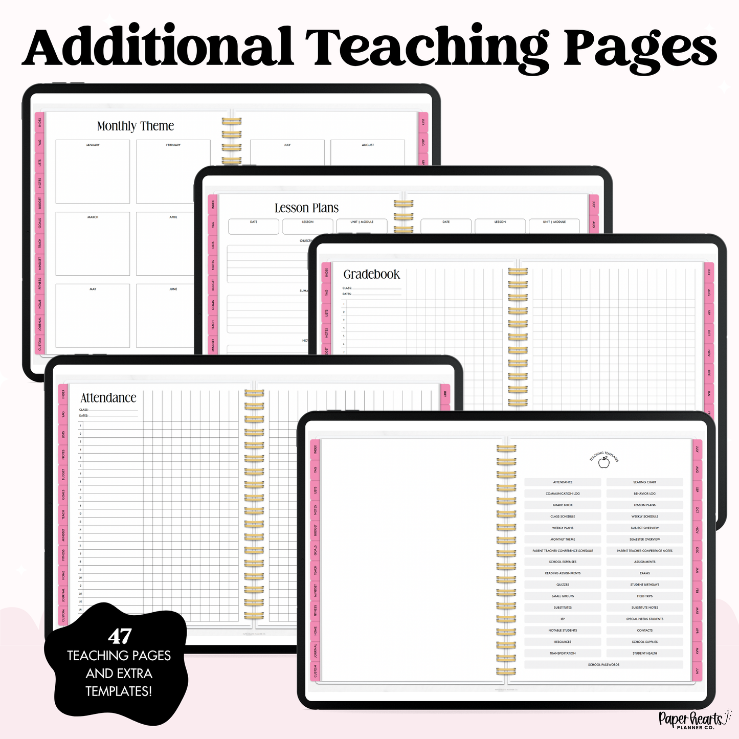 26 - 27 Teacher Planner