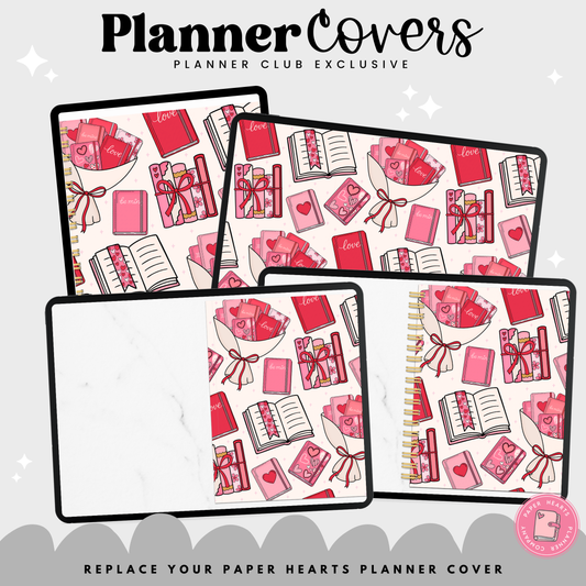 Book Lover Covers - Planner Club Exclusive
