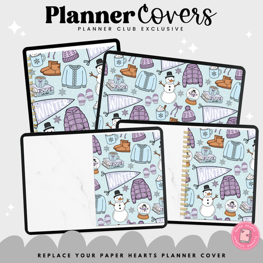Winter Fun Covers - Planner Club Exclusive